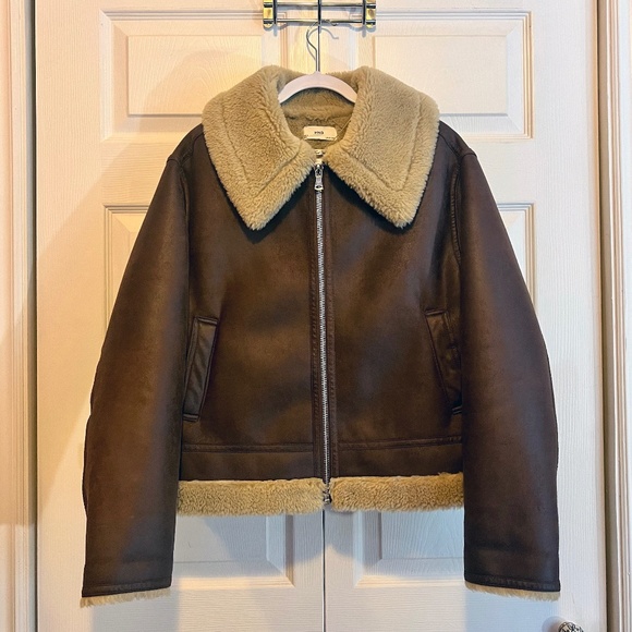 Mango Shearling Collar Jacket – WORN ONCE - Picture 3 of 7